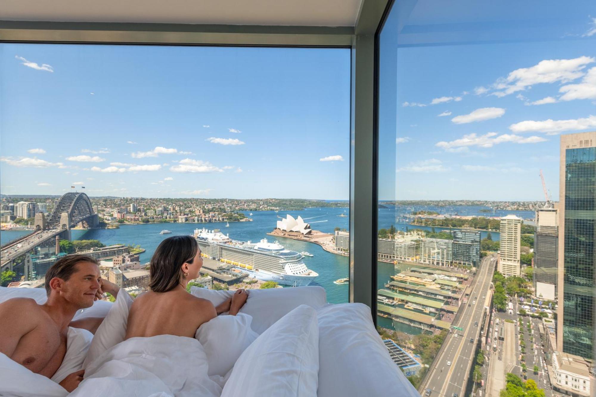 Shangri-La Sydney Exterior photo View from a suite